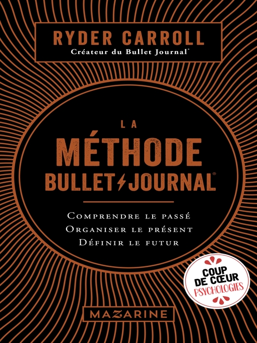 Title details for La méthode Bullet Journal by Ryder Carroll - Available